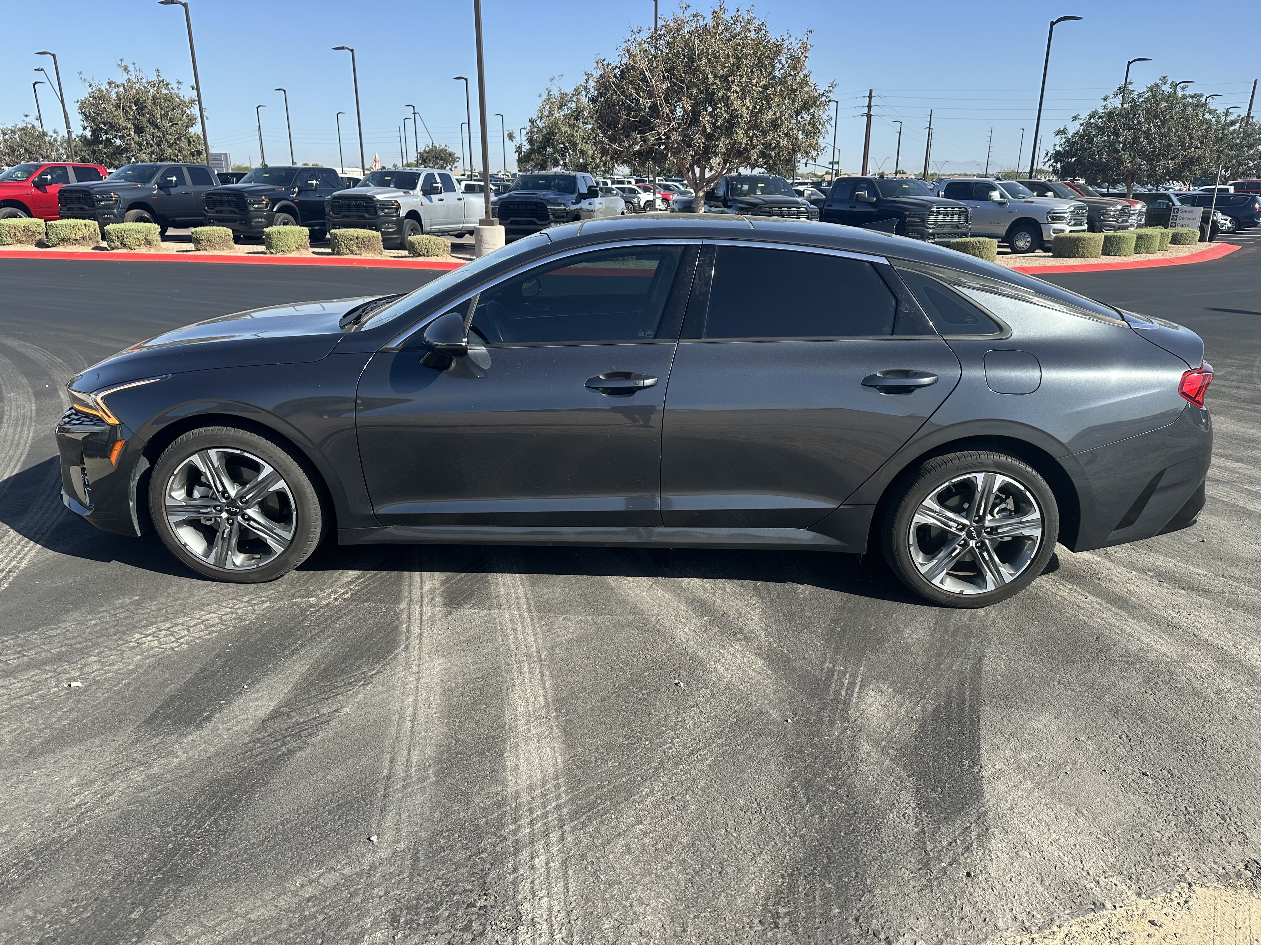 Used 2024 Gravity Gray Kia EX image 2