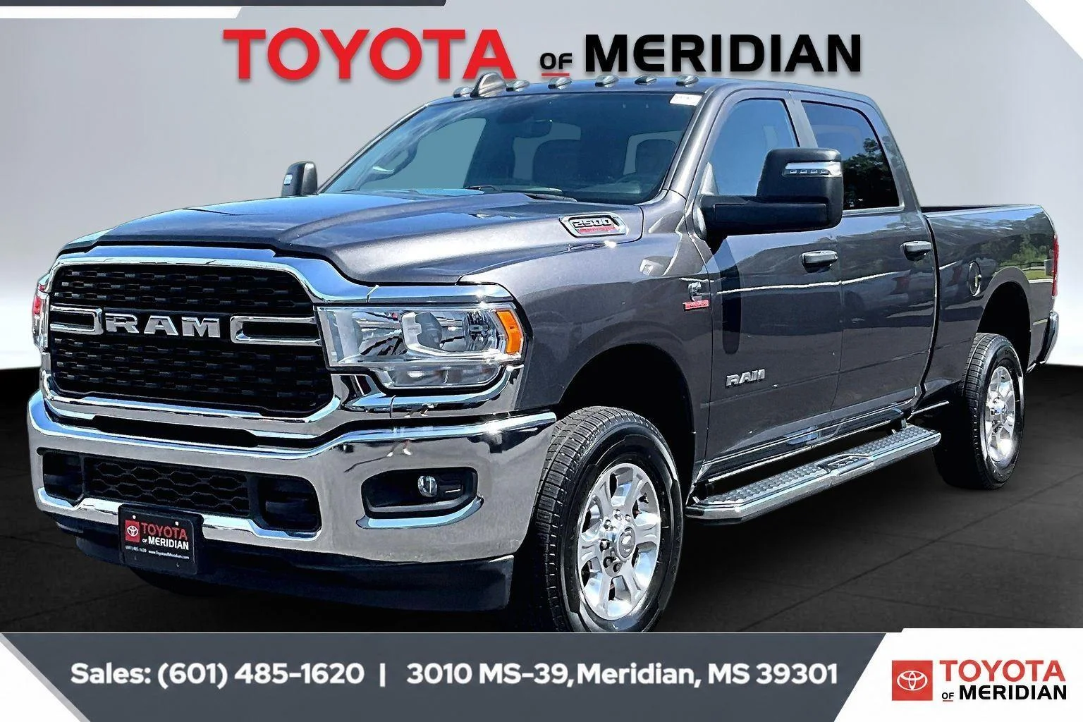 Used 2023 Granite Crystal Metallic Clearcoat Ram Big Horn image 10