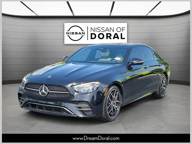 Used 2022 Black Mercedes-Benz E 350 image 1