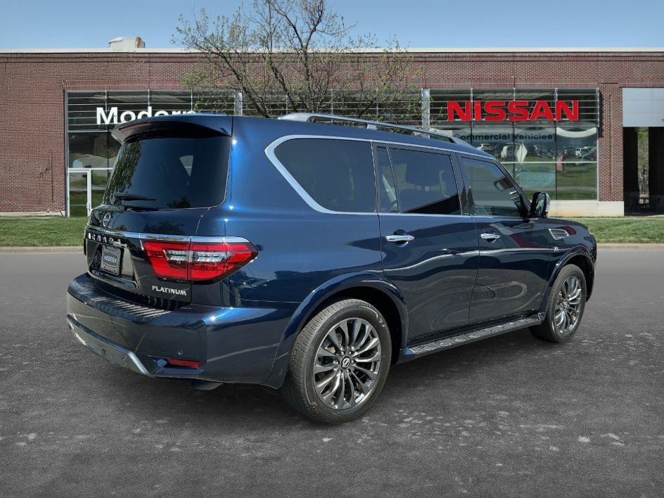 Used 2022 Hermosa Blue Pearl Nissan Platinum image 4