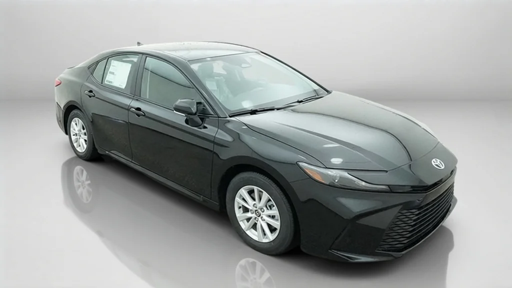 New 2026 Midnight Black Metallic Toyota LE image 5