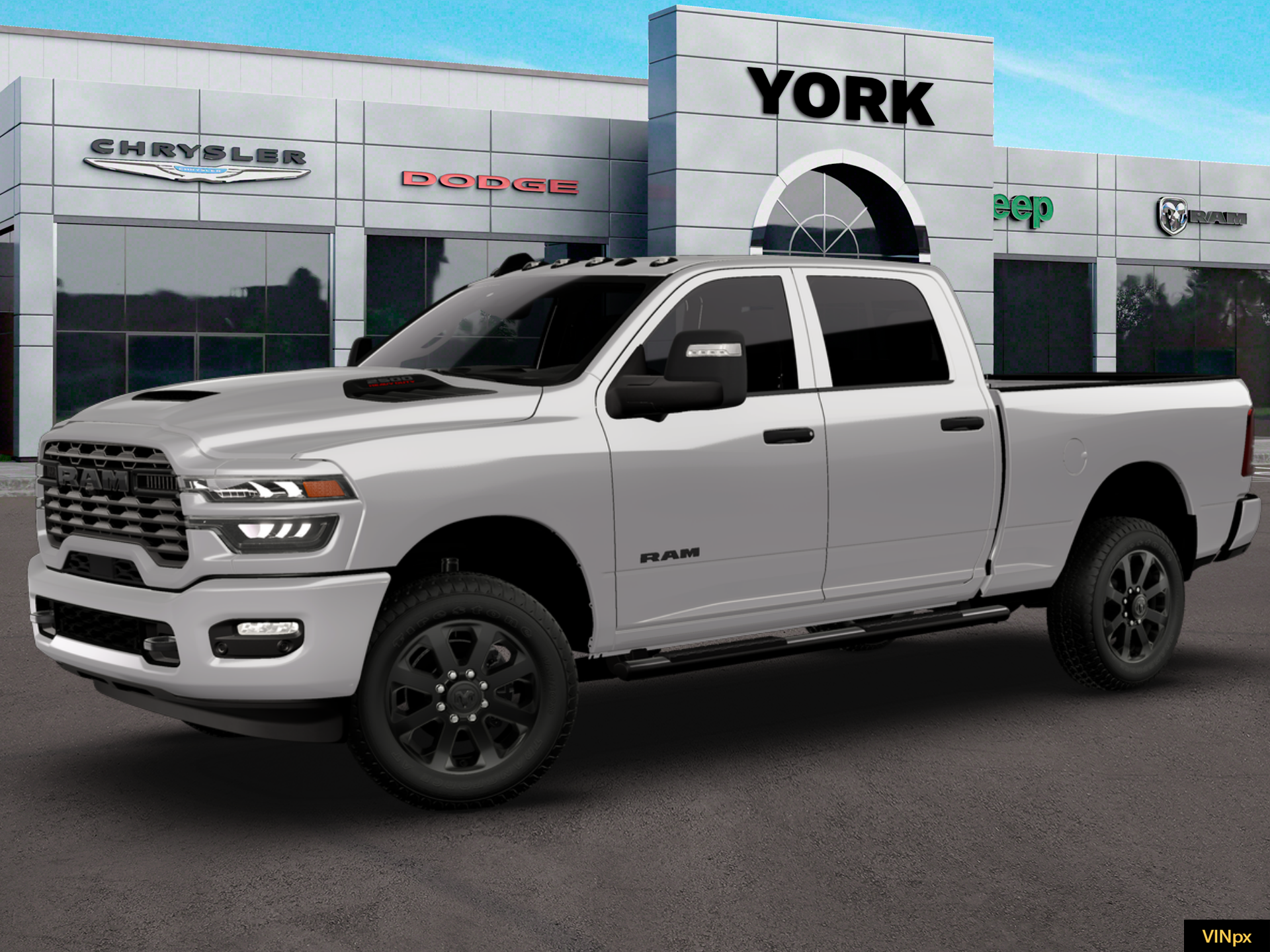 New 2026 Silver-Zynith Exterior Paint RAM Black Express image 14