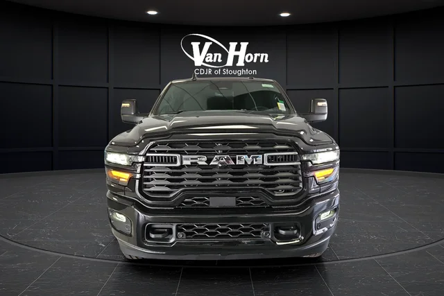 New 2026 Diamond Black Crystal Pearl-Coat Exterior Paint RAM Big Horn image 2