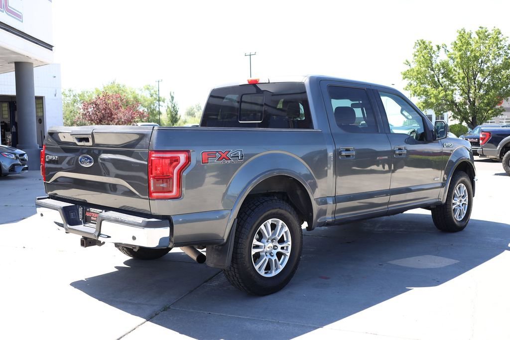 Used 2015 Magnetic Metallic Ford Lariat image 6