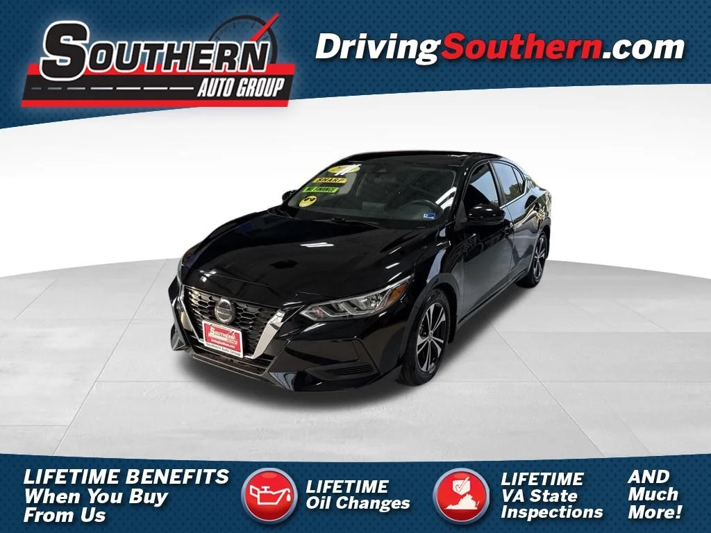Used 2020 Black Nissan SV image 1
