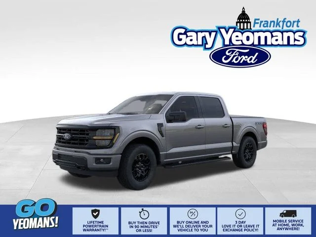 New 2026 Carbonized Gray Metallic Ford XLT image 1