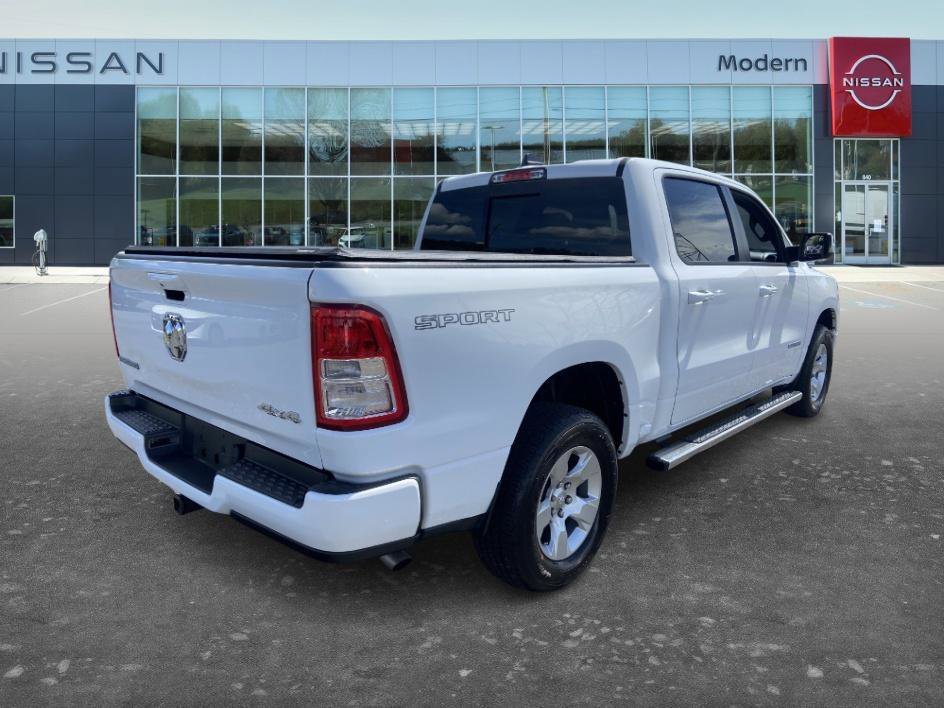 Used 2023 Bright White Clearcoat Ram Big Horn image 5