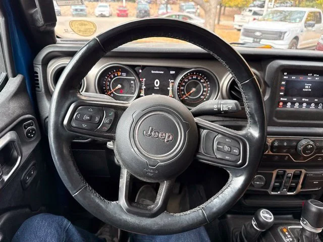 Certified Used 2020 Hydro Blue Pearlcoat Jeep Sport S image 15