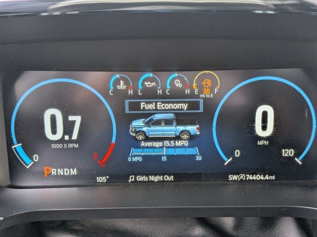 Used 2021 Gray Metallic Ford Lariat image 22