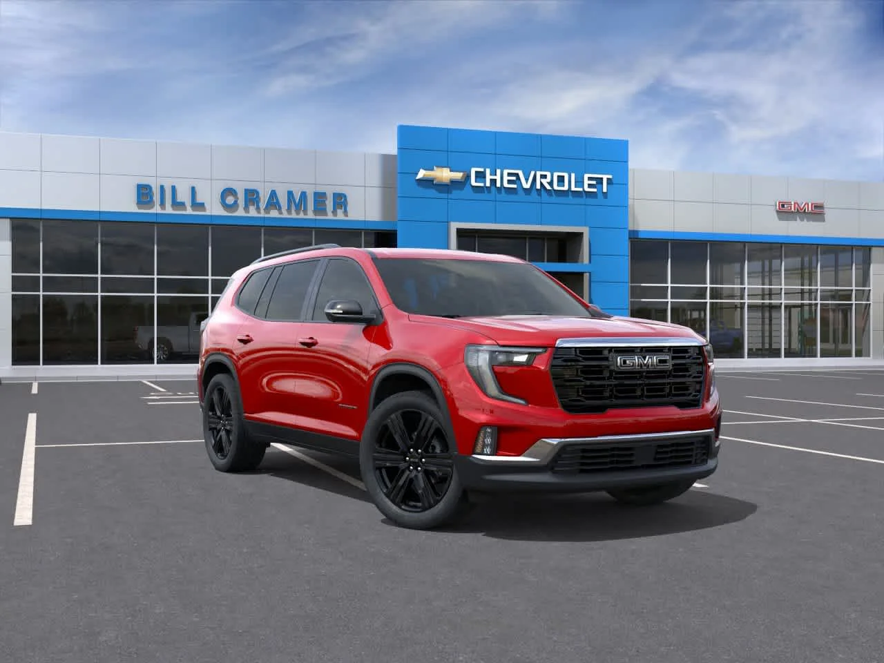 New 2026 Volcanic Red Tintcoat GMC Elevation image 1