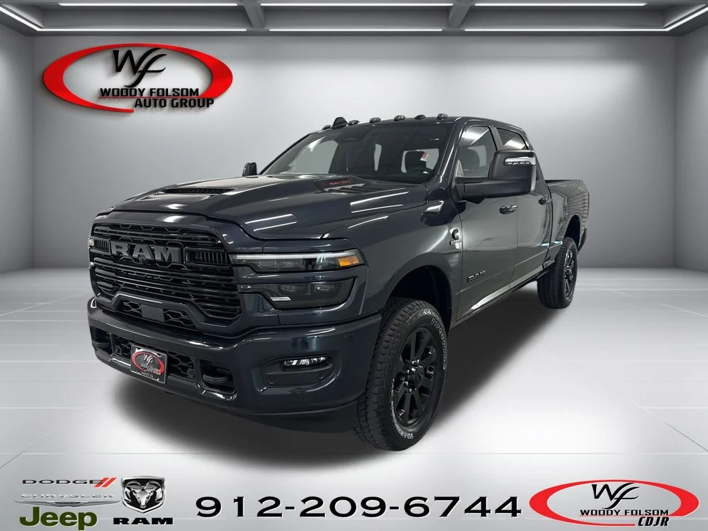 New 2026 Forged Blue Metallic Exterior Paint RAM Laramie image 1