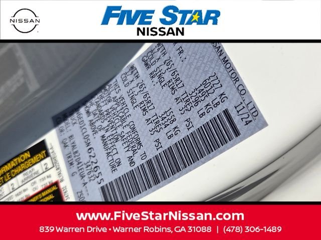 Used 2025 White Nissan SV image 16