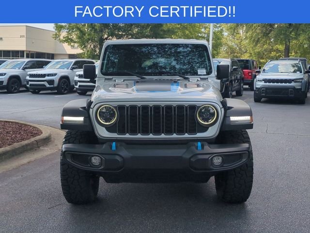 Used 2024 Silver Jeep Rubicon 4xe image 8
