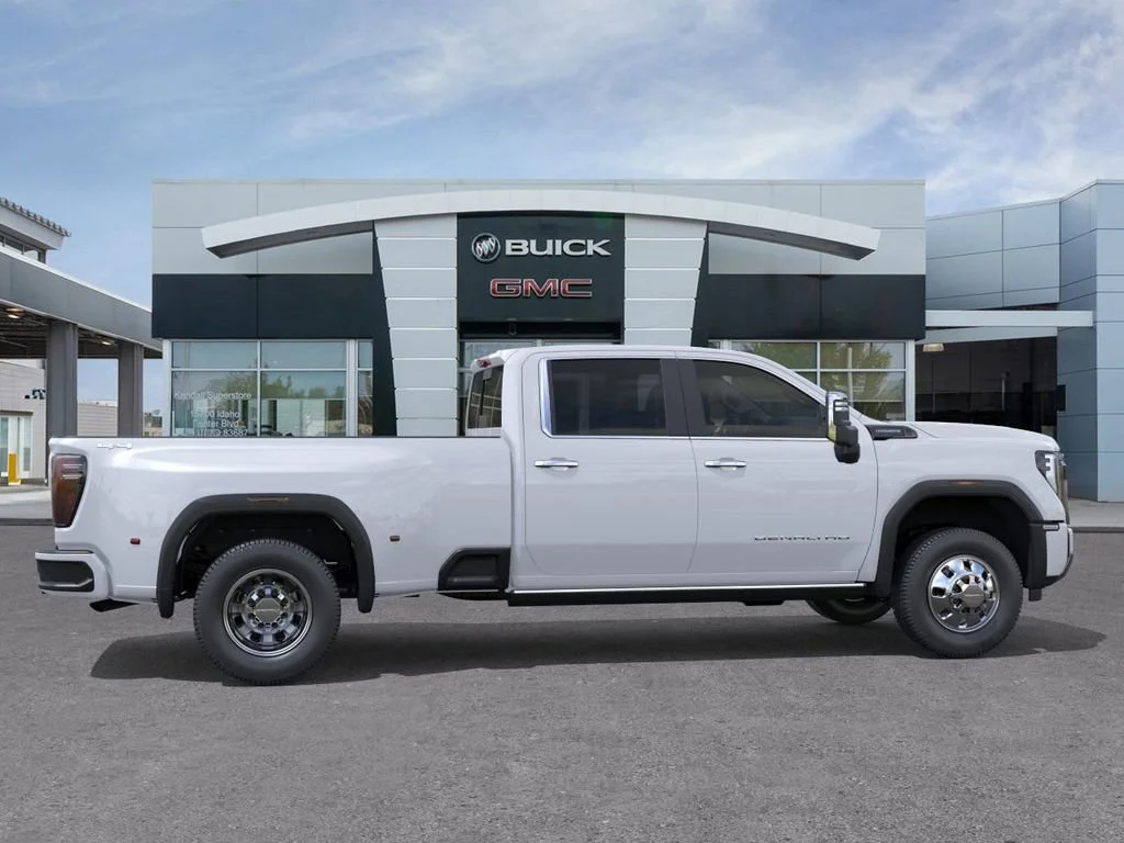 New 2026 Glacier White Tricoat GMC Denali Ultimate DRW image 5