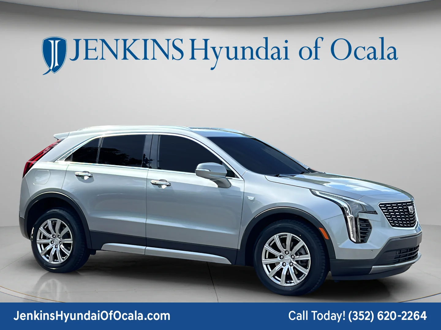Used 2023 Argent Silver Metallic Cadillac AWD Premium Luxury image 1