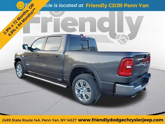 New 2026 Granite Crystal Metallic Clear-Coat Exterior Paint RAM Big Horn/Lone Star image 3