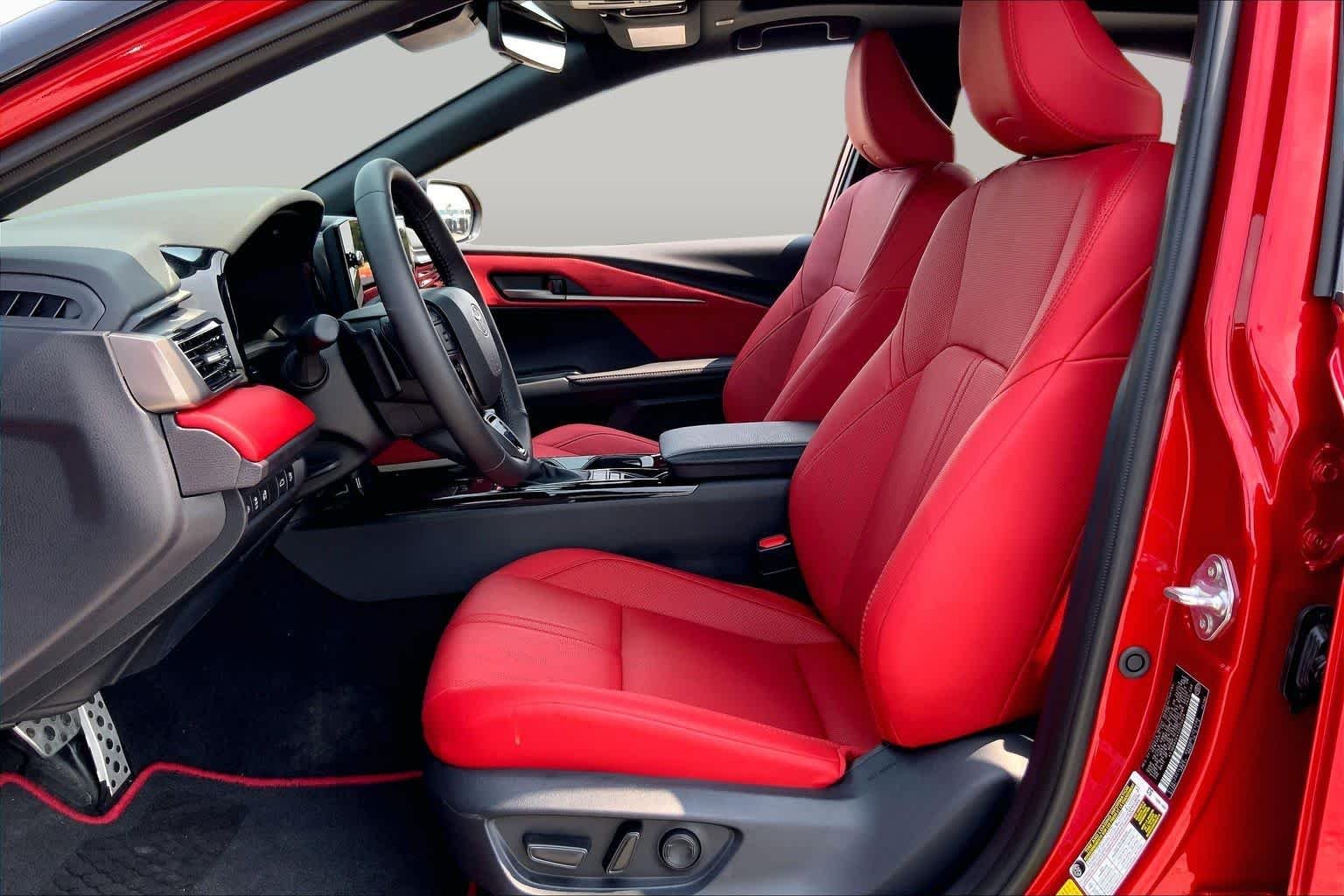 Used 2026 Supersonic Red w/Midnight Black Metallic Roof Toyota XSE image 8