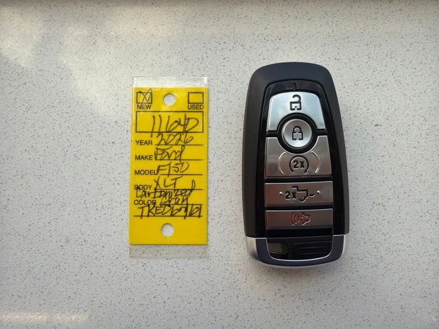 New 2026 Carbonized Gray Metallic Ford XLT image 57
