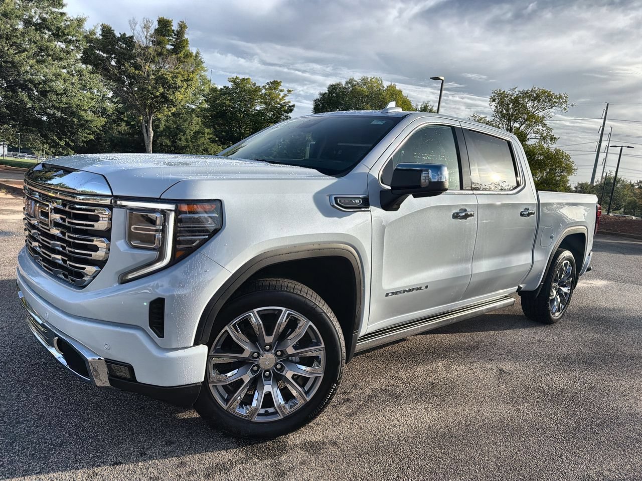 New 2026 Glacier White Tricoat GMC Denali image 1