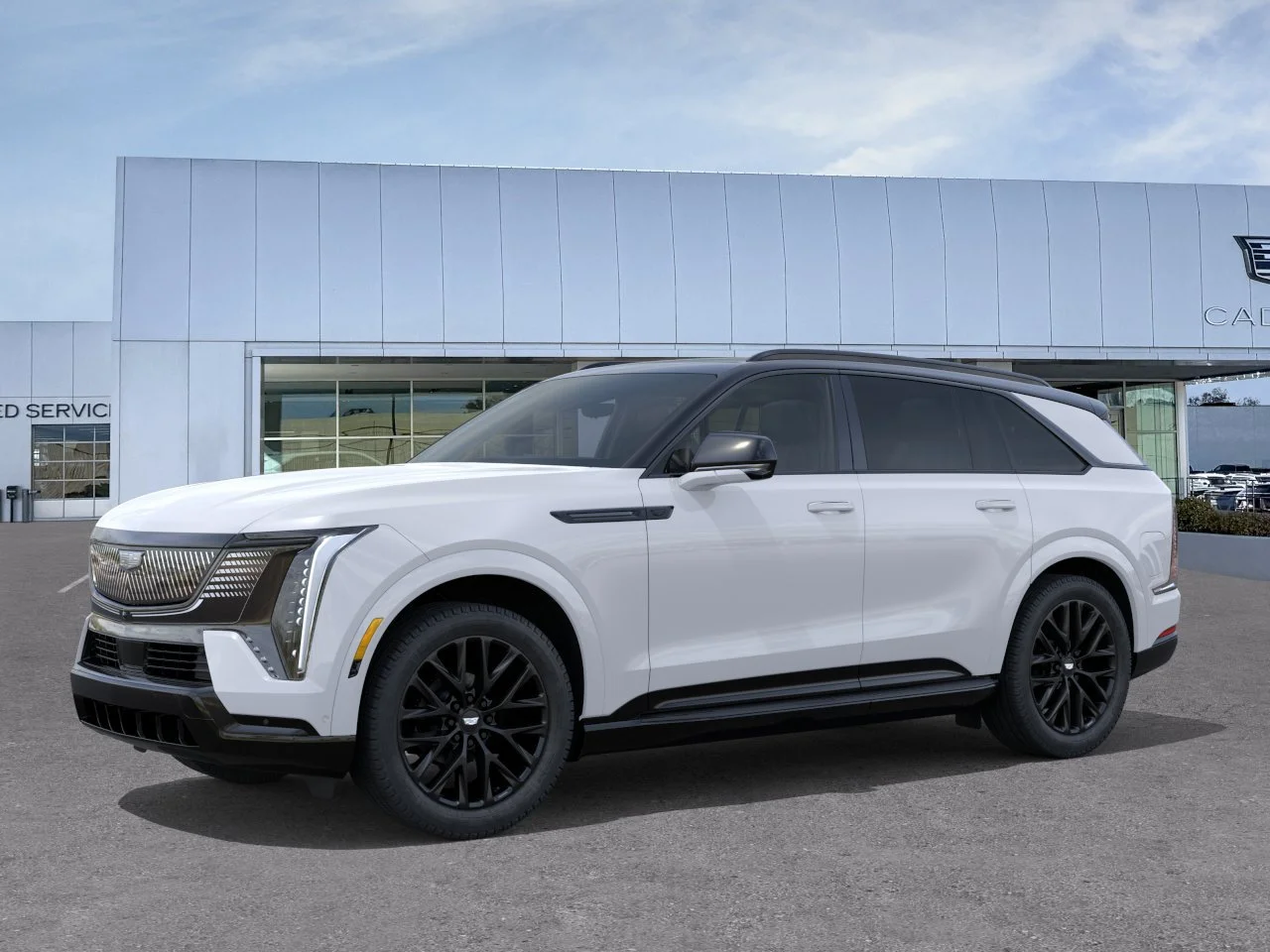 New 2026 Vibrant White Tricoat Cadillac Premium Sport image 2