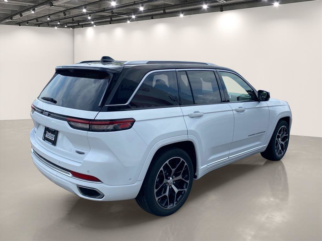 Used 2022 Bright White Clearcoat Jeep Summit Reserve image 7