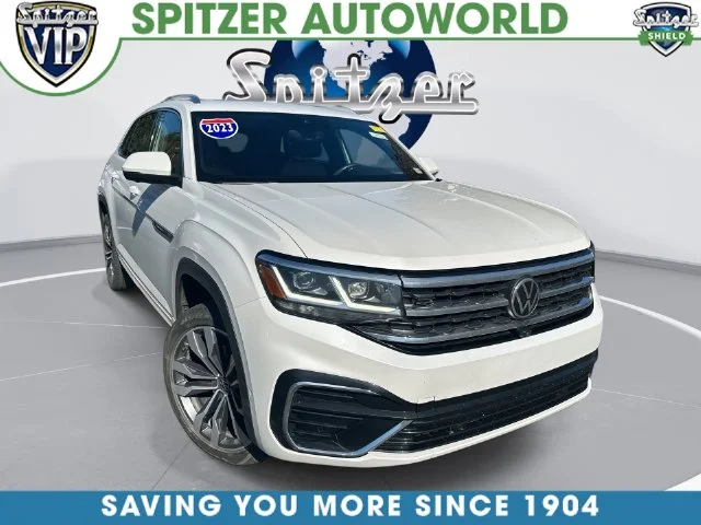 Used 2023 White Volkswagen 3.6L V6 SEL Premium R-Line image 1