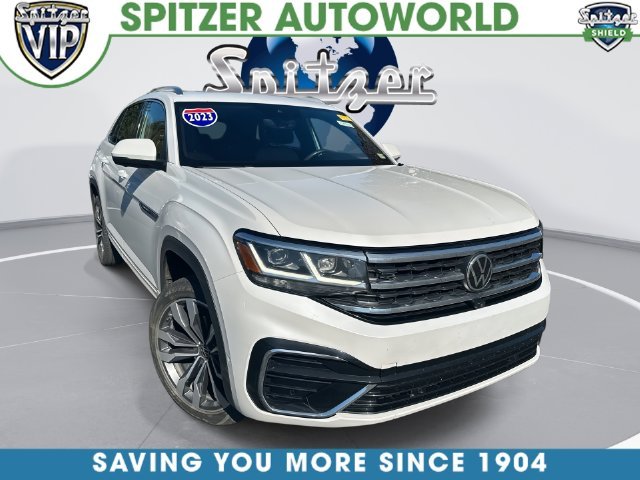 Used 2023 White Volkswagen 3.6L V6 SEL Premium R-Line image 1