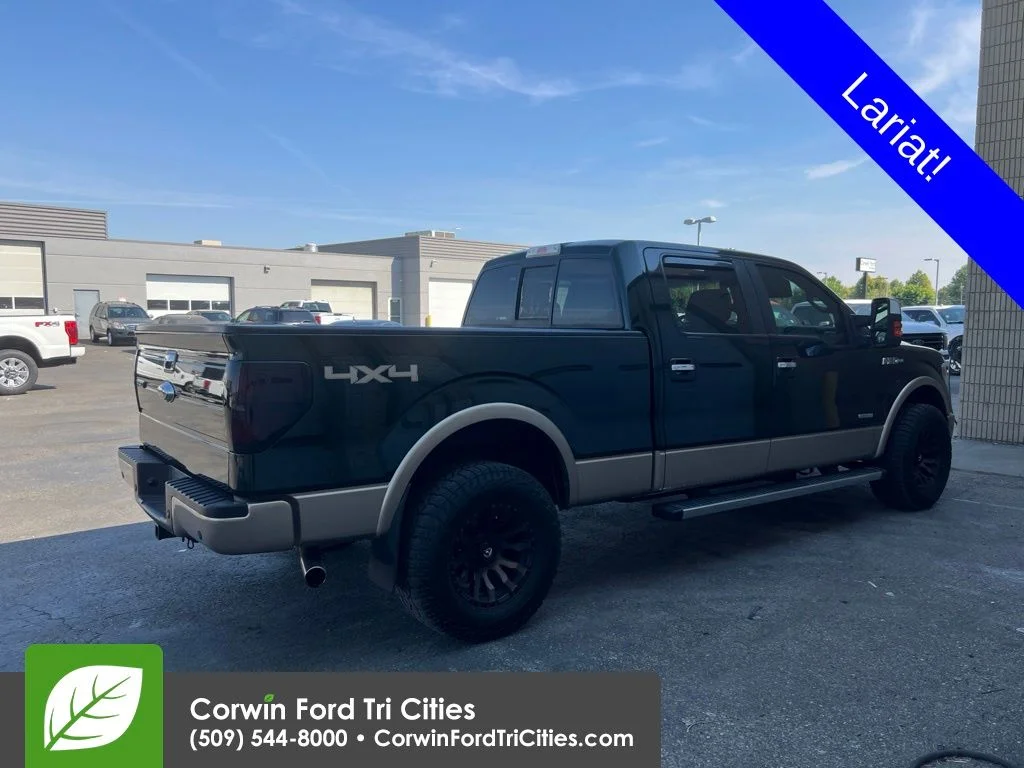 Used 2013 Pale Adobe Metallic Ford Lariat image 4