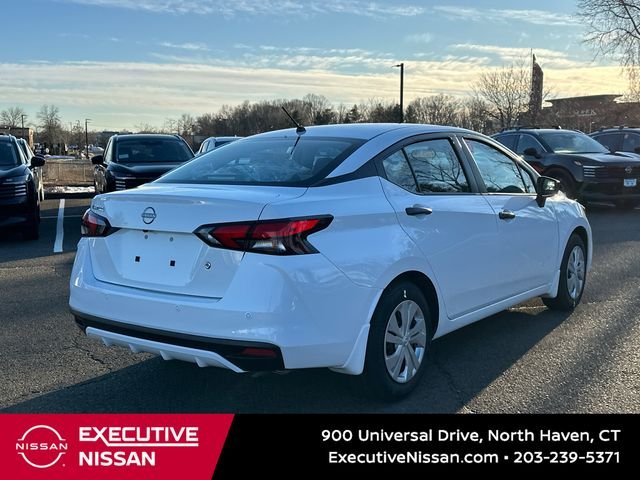 Used 2025 Nissan Versa Sedan S with VIN 3N1CN8DV4SL895312 for sale in North Haven, CT