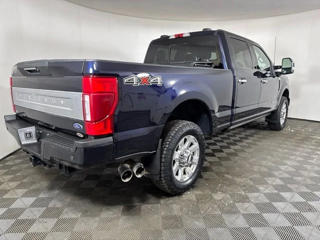 Certified Used 2022 Antimatter Blue Metallic Ford Platinum image 3