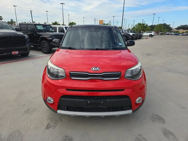Used 2019 Red Kia Plus image 2