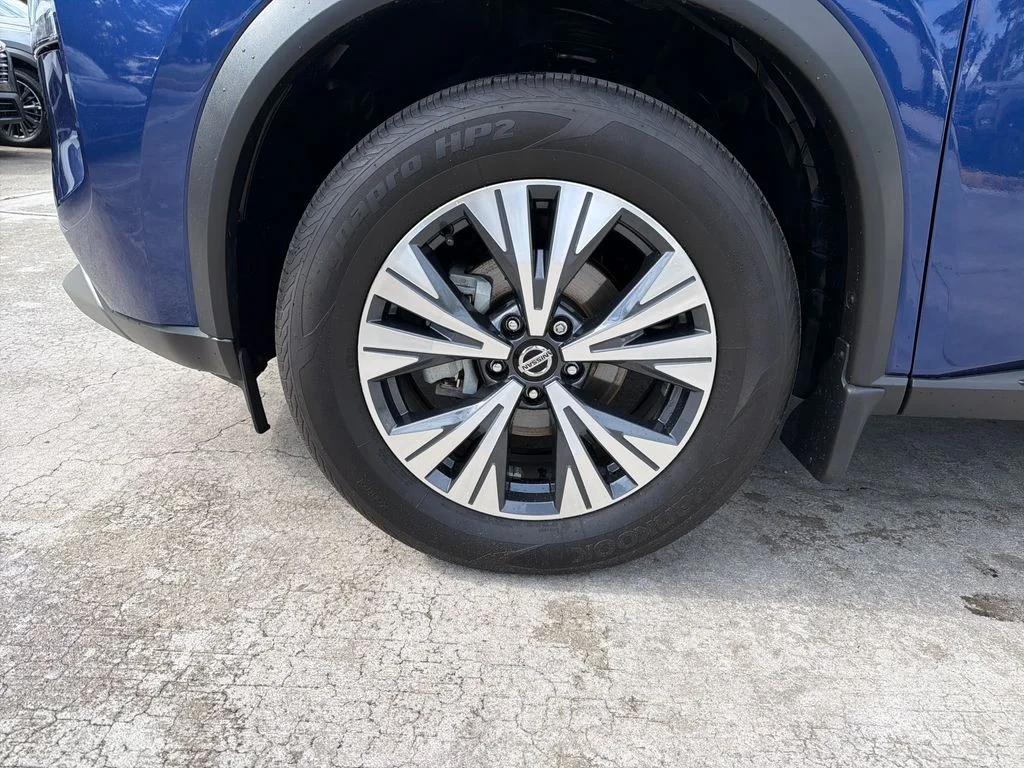 Certified Used 2021 Blue Nissan SV image 12