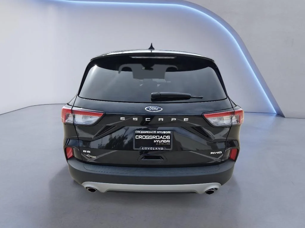 Used 2022 Agate Black Metallic Ford SE image 5