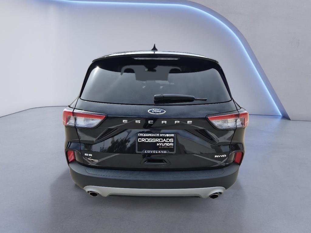 Used 2022 Agate Black Metallic Ford SE image 4