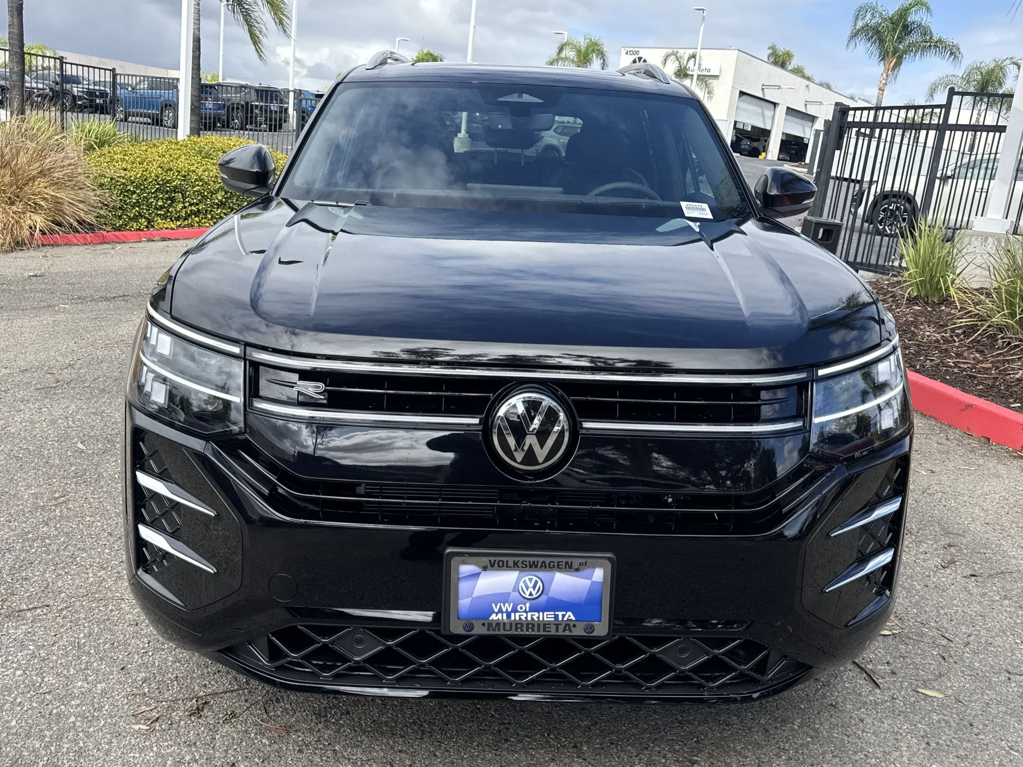 New 2027 Deep Black Pearl Volkswagen SEL R-Line image 3