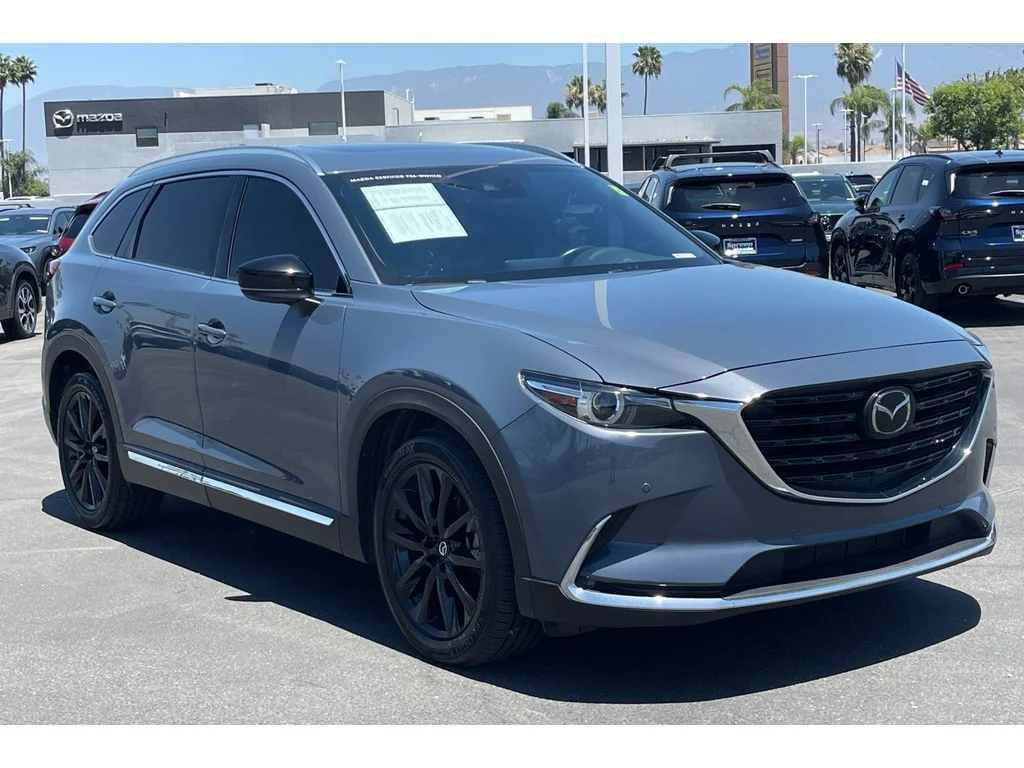 Certified Used 2022 Polymetal Gray Metallic Mazda Carbon Edition image 9