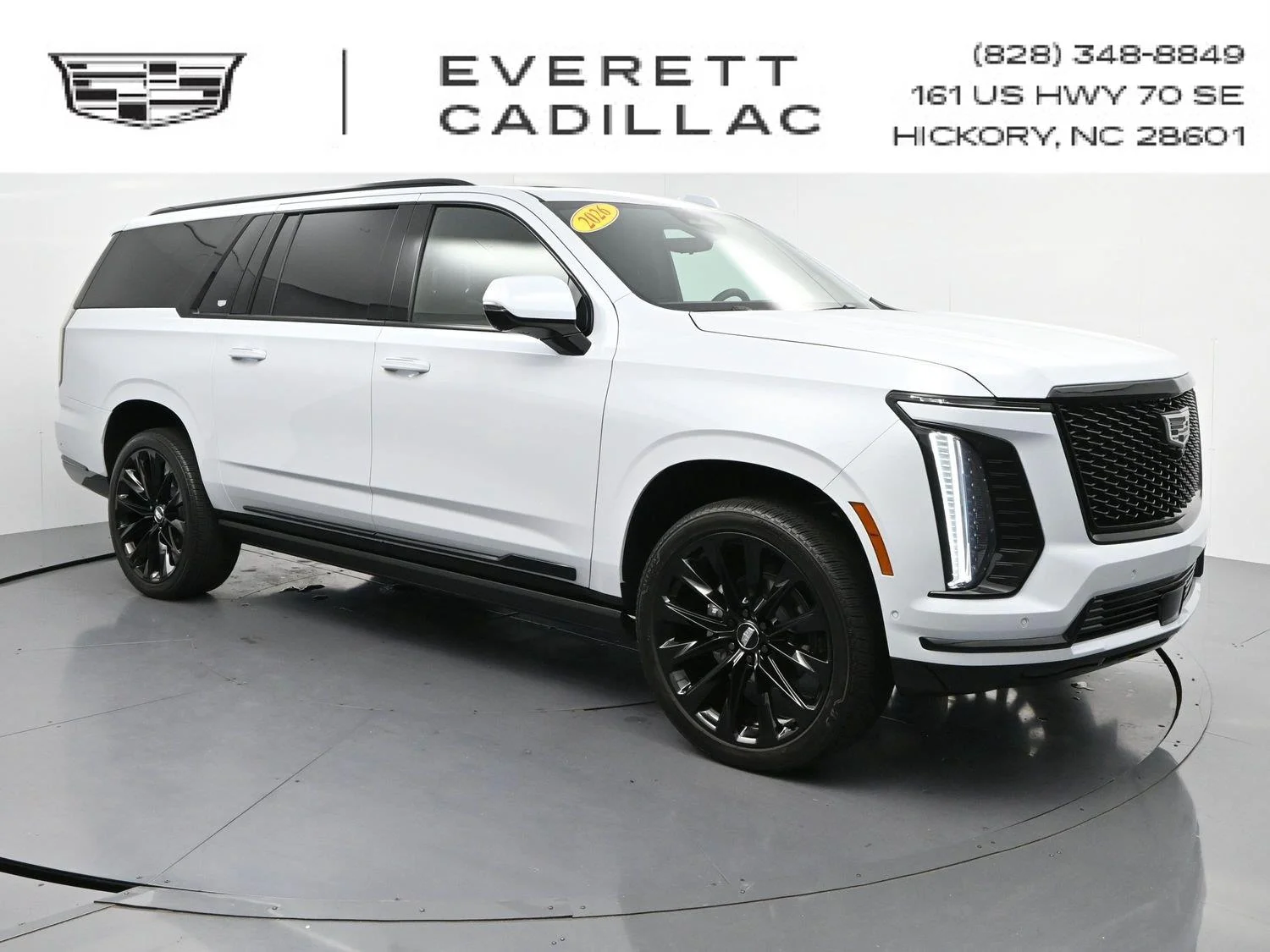 Used 2026 Vibrant White Tricoat Cadillac Platinum Sport image 1