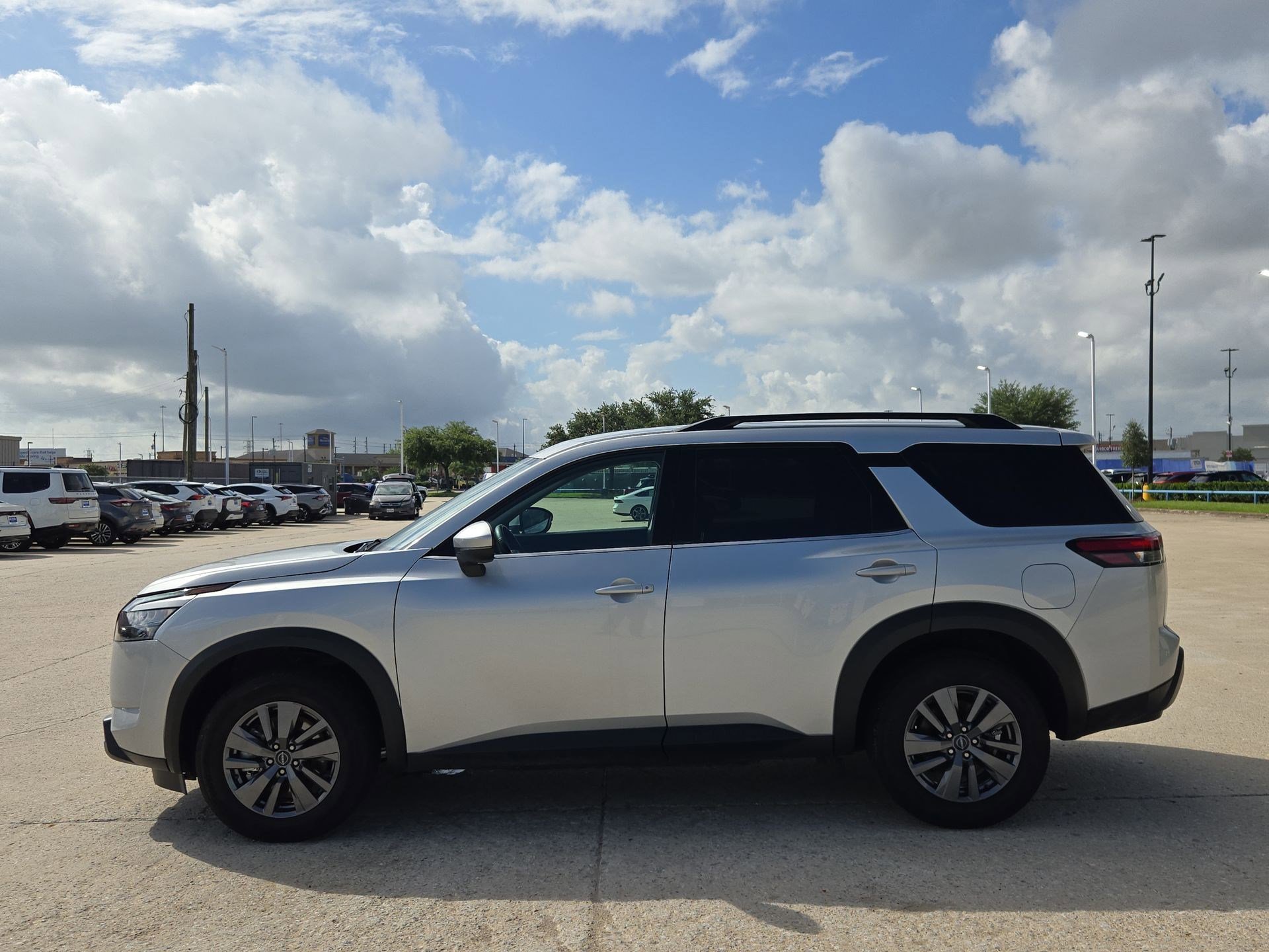 Used 2025 Brilliant Silver Metallic Nissan SV image 6