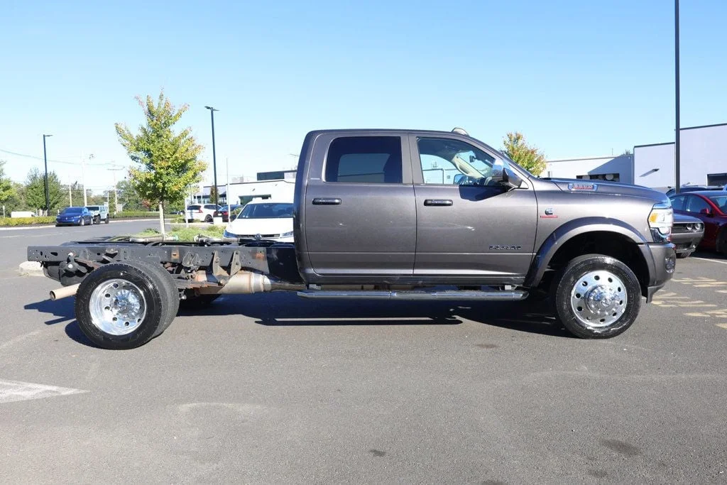 Used 2022 Granite Crystal Metallic Clearcoat Ram Laramie 4x4 Crew Cab 60