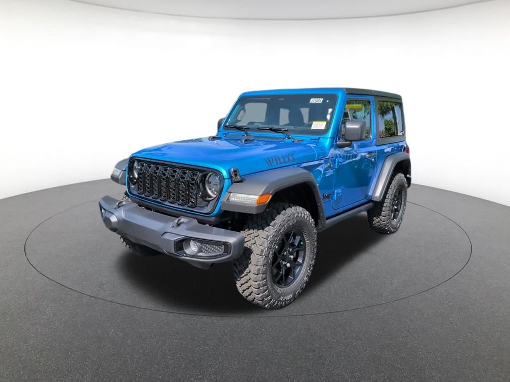 New 2026 Hydro Blue Pearl-Coat Exterior Paint Jeep Willys image 2