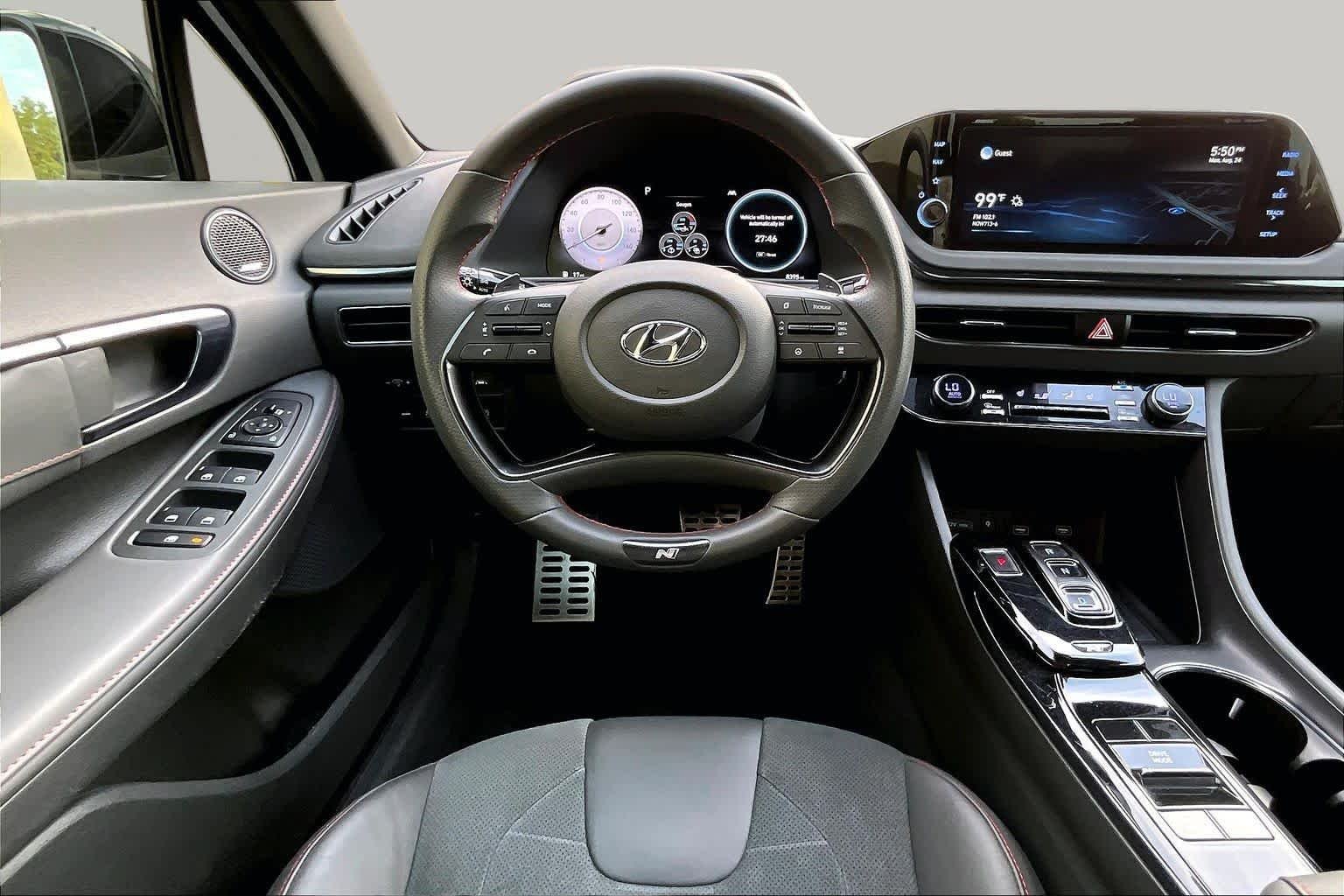 Used 2022 Quartz White Hyundai N Line Night Edition image 6