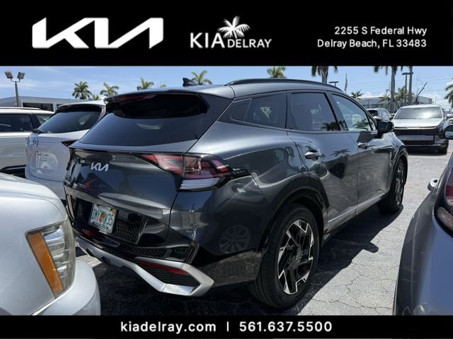Used 2023 Gray Kia SX-Prestige image 2