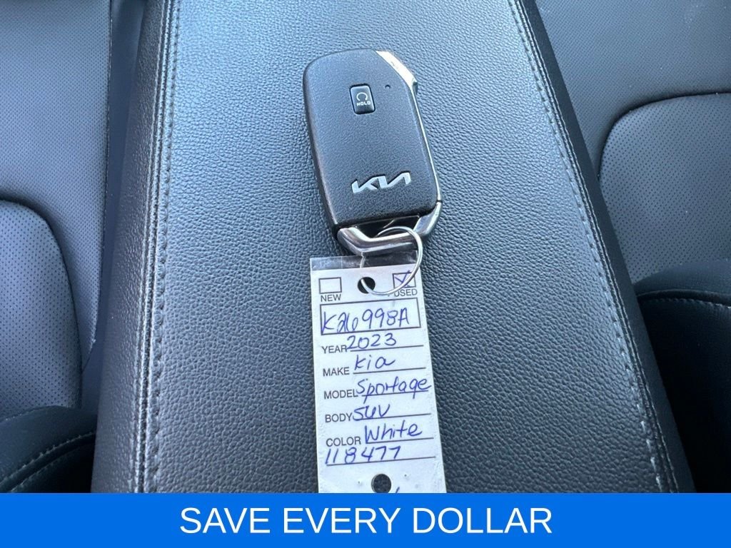 Used 2023 White Kia EX image 20
