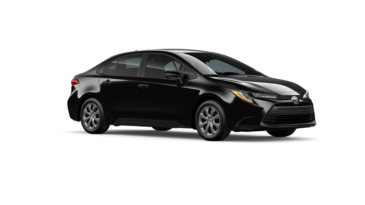 New 2026 Midnight Black Metallic Toyota LE image 14