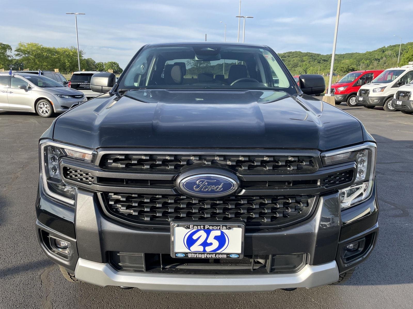 Used 2025 Shadow Black Ford XLT image 10