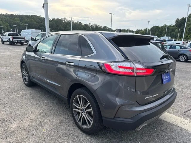 Used 2022 Gray Metallic Ford Titanium image 4
