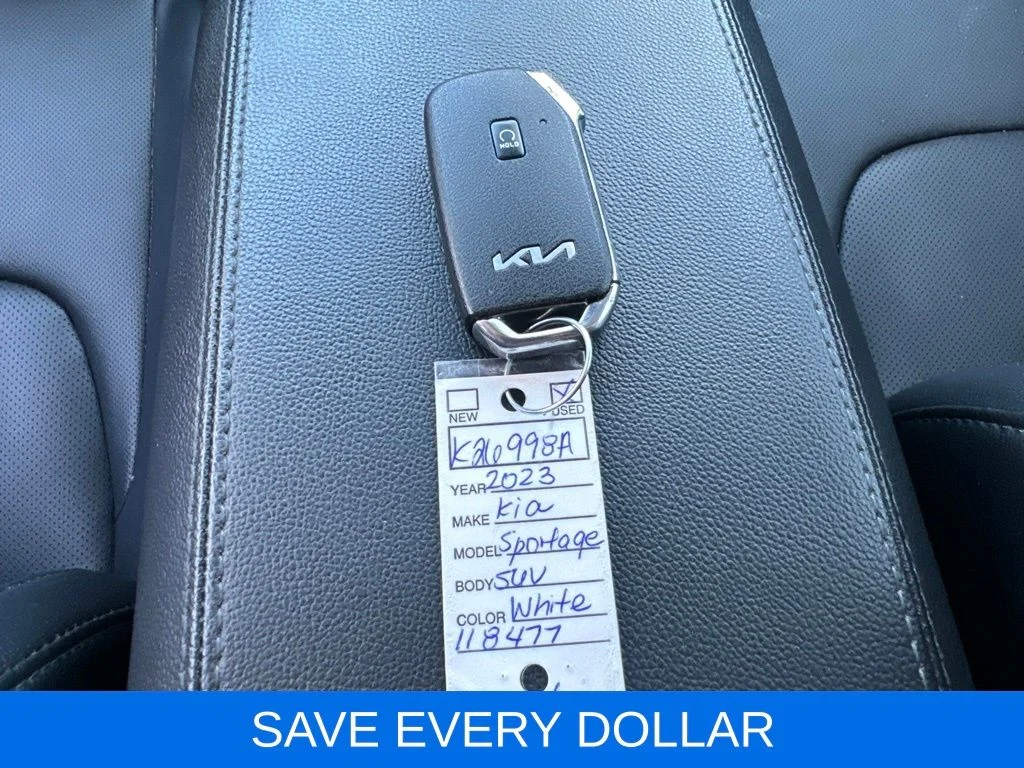 Used 2023 White Kia EX image 20