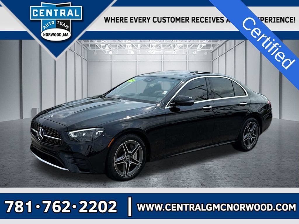 Black 2023 Mercedes-Benz E-Class Sedan All-Wheel Drive 9-Speed Automatic