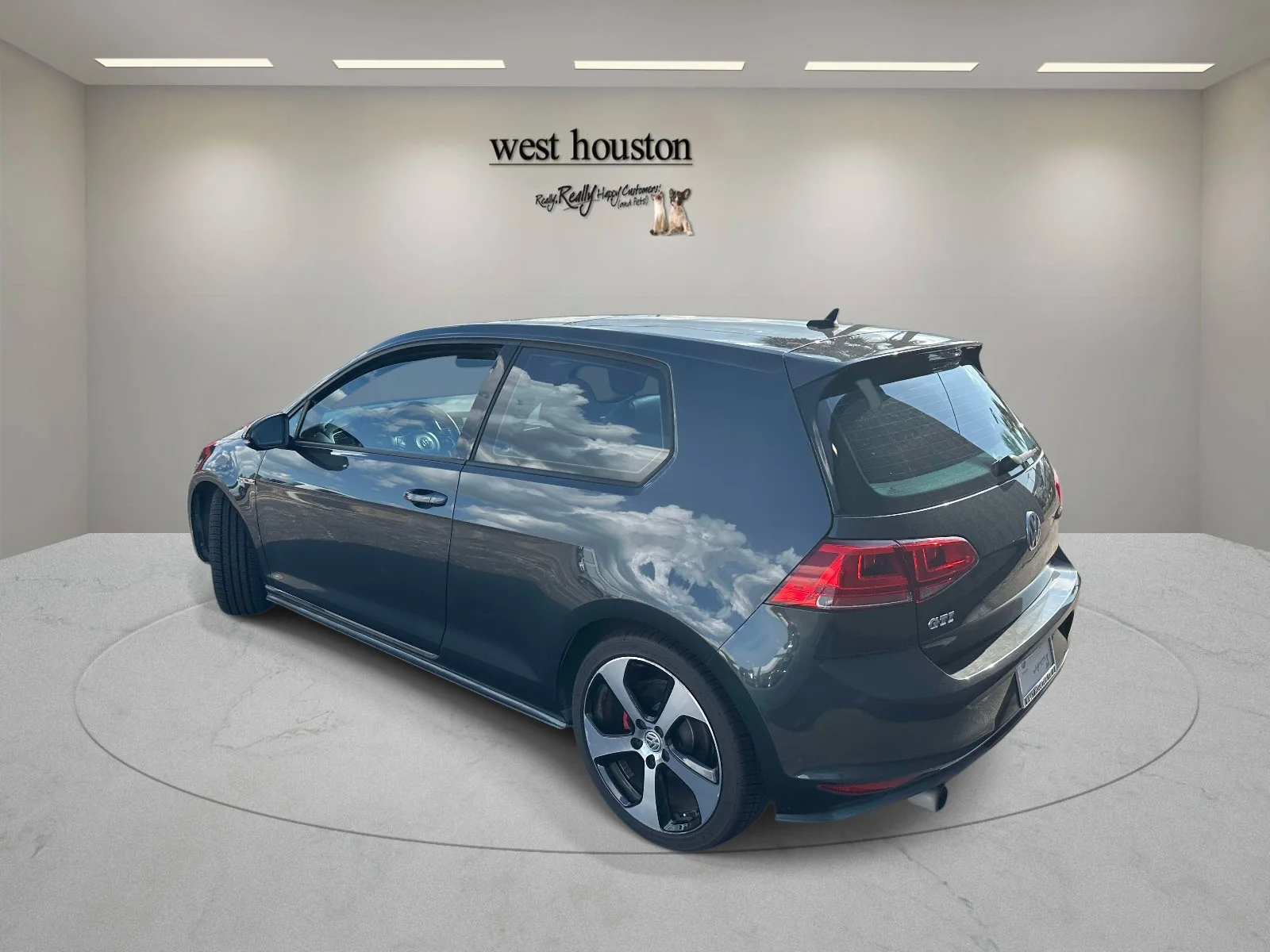 Used 2015 Carbon Steel Gray Metallic Volkswagen 2dr HB DSG S image 10