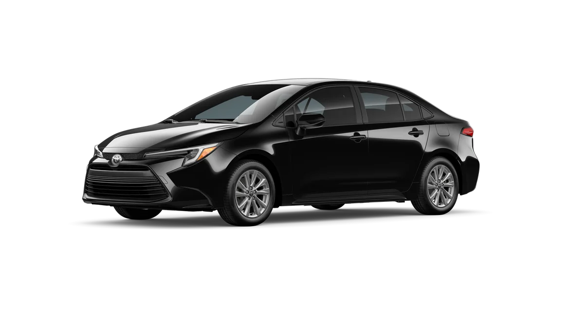 New 2026 Midnight Black Metallic Toyota Hybrid LE image 27